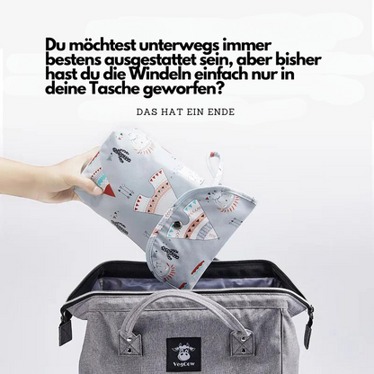 Organized Travel Buddy - Die praktische Windeltasche für unterwegs