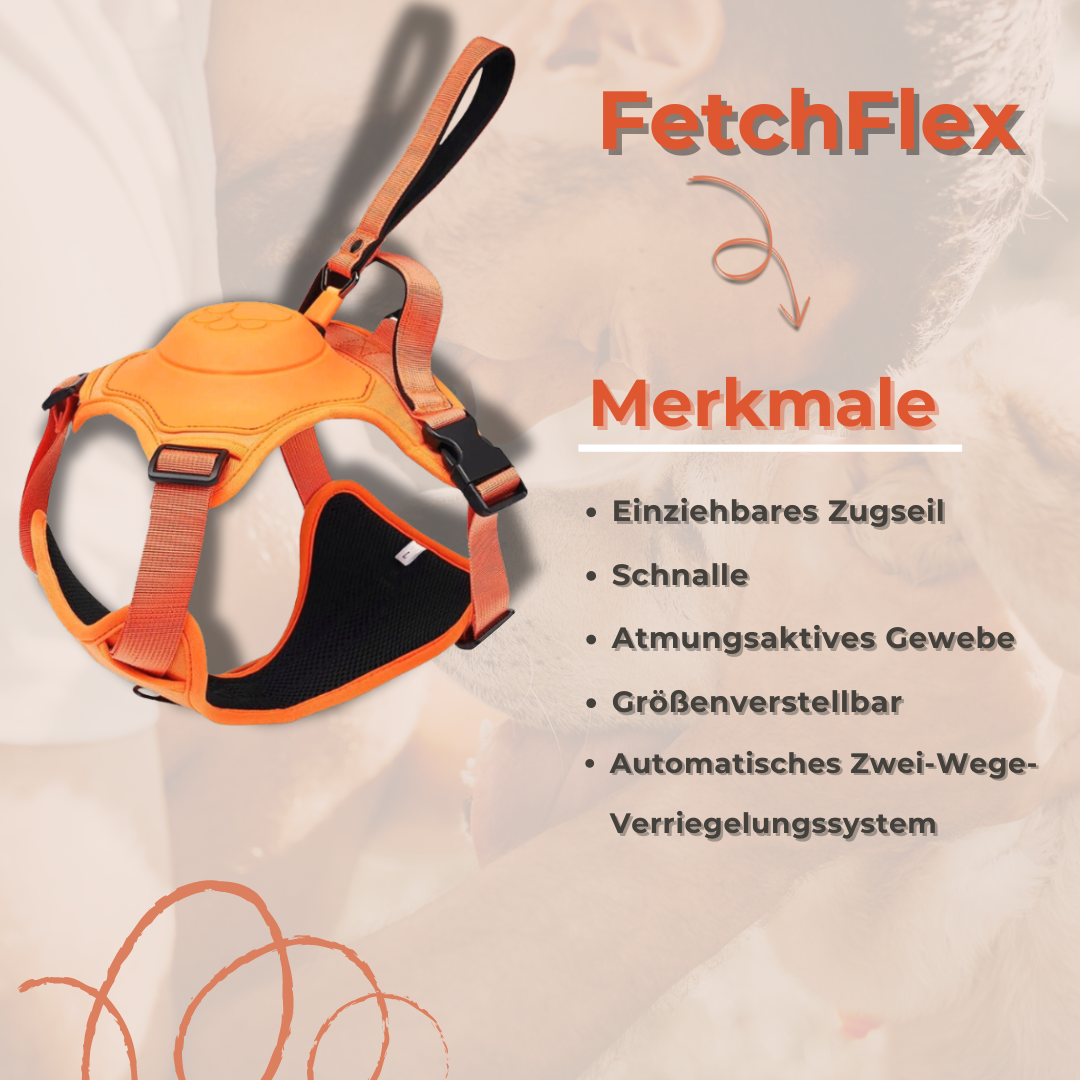 FetchFlex All-in-One Geschirr für entspannte Ausflüge