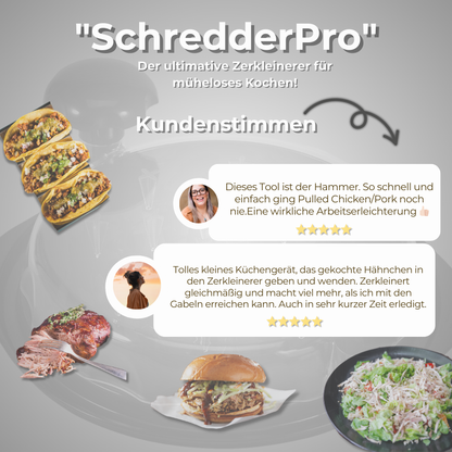 "SchredderPro" – Der ultimative Zerkleinerer für müheloses Kochen!